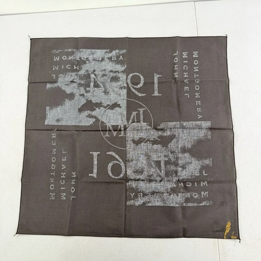 Vintage 1994 John Michael Montgomery Country Music Bandana Scarf 21